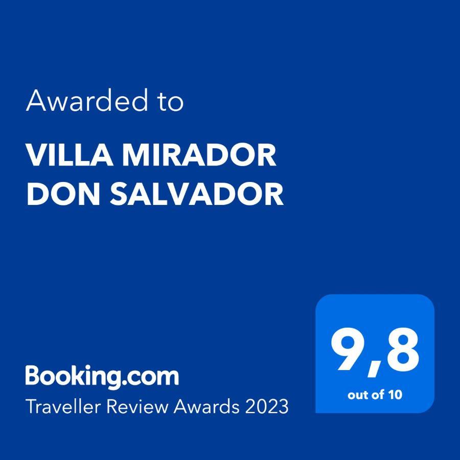 Villa Mirador Don Salvador 우에토르베가 외부 사진